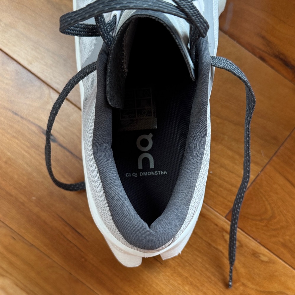 On Running Cloudmonster Running Shoes - Light Gray - Picture 4 of 5